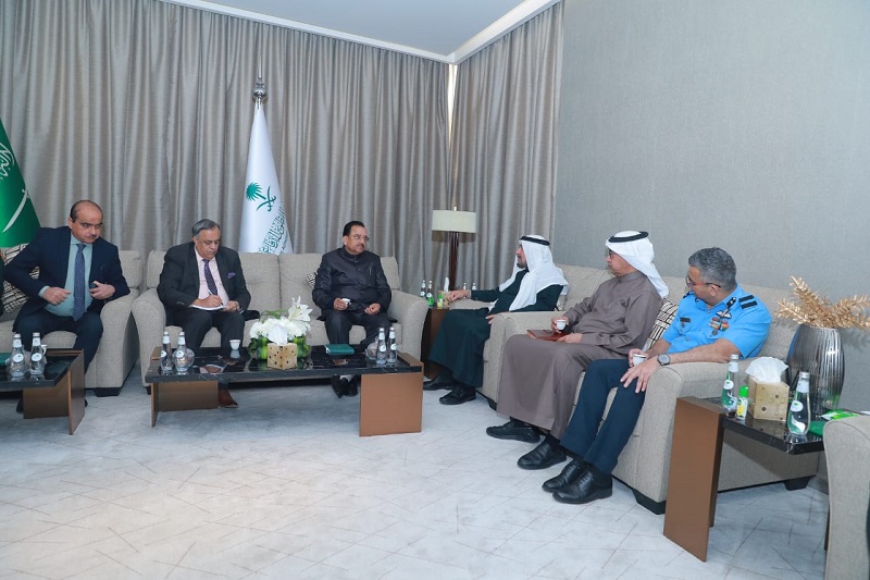 Visit of Hon’ble Minister of State for Defence & Tourism Shri. Ajay Bhatt to Saudi Arabia on 05-08 February 2024.