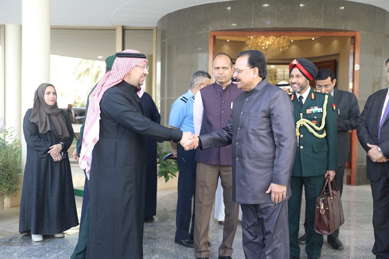 Visit of Hon’ble Minister of State for Defence & Tourism Shri. Ajay Bhatt to Saudi Arabia on 05-08 February 2024.