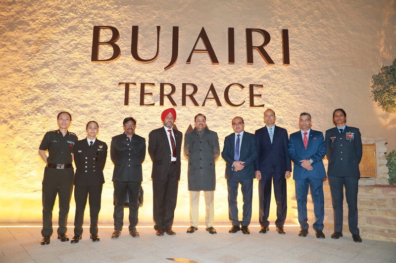 Visit of Hon’ble Minister of State for Defence & Tourism Shri. Ajay Bhatt to Saudi Arabia on 05-08 February 2024.