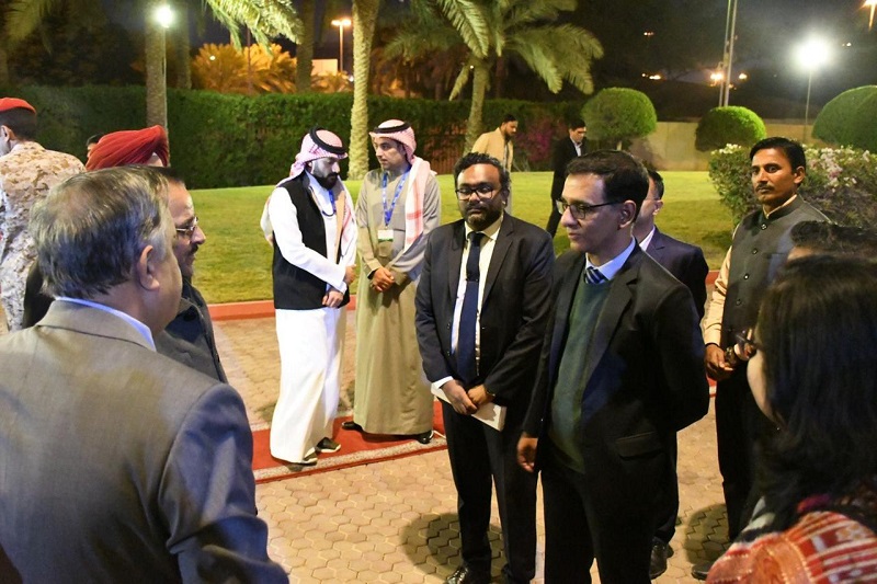 Visit of Hon’ble Minister of State for Defence & Tourism Shri. Ajay Bhatt to Saudi Arabia on 05-08 February 2024.