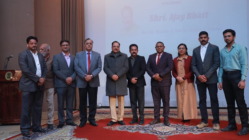 Visit of Hon’ble Minister of State for Defence & Tourism Shri. Ajay Bhatt to Saudi Arabia on 05-08 February 2024.