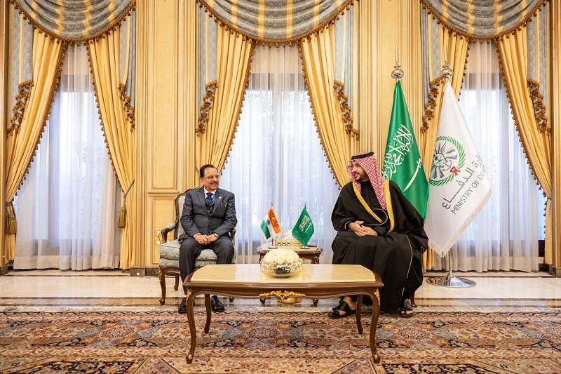 Visit of Hon’ble Minister of State for Defence & Tourism Shri. Ajay Bhatt to Saudi Arabia on 05-08 February 2024.