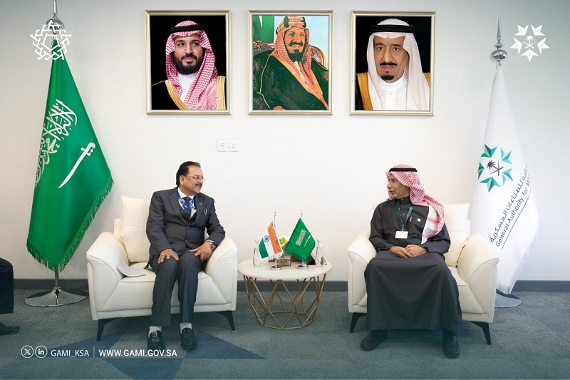 Visit of Hon’ble Minister of State for Defence & Tourism Shri. Ajay Bhatt to Saudi Arabia on 05-08 February 2024.
