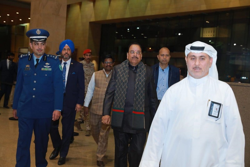Visit of Hon’ble Minister of State for Defence & Tourism Shri. Ajay Bhatt to Saudi Arabia on 05-08 February 2024.