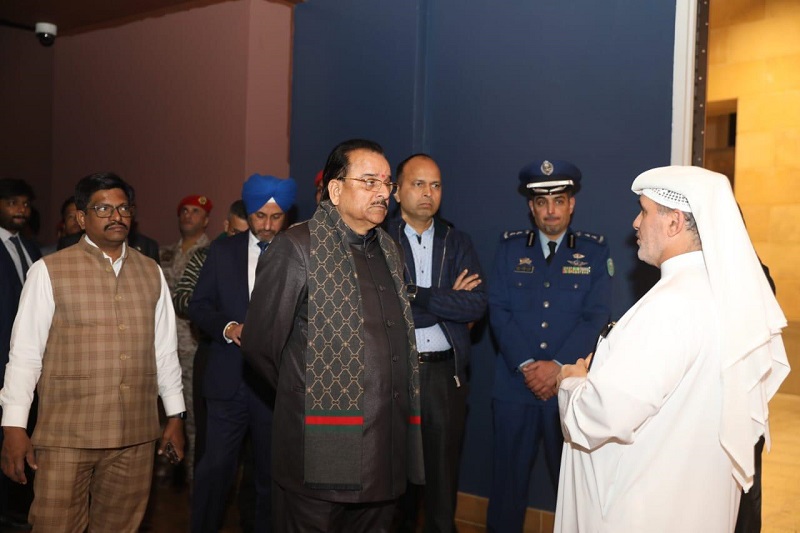 Visit of Hon’ble Minister of State for Defence & Tourism Shri. Ajay Bhatt to Saudi Arabia on 05-08 February 2024.