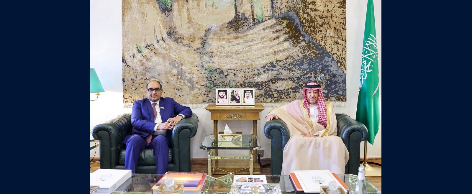 Ambassador Shri Vipul met H.E. Waleed El Khereji, Hon’ble Vice Minister, Ministry of Foreign Affairs, Kingdom of Saudi Arabia.