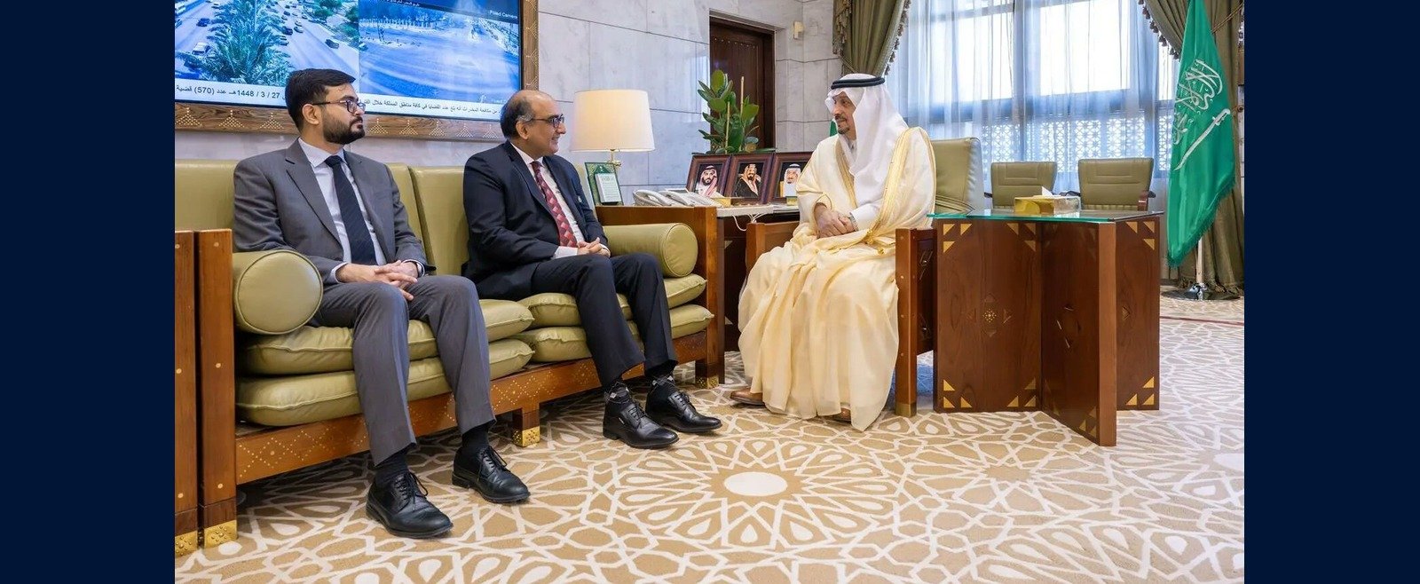 Ambassador Mr. Vipul met HRH Prince Faisal bin Bandar bin Abdulaziz Al Saud, Governor of Riyadh.