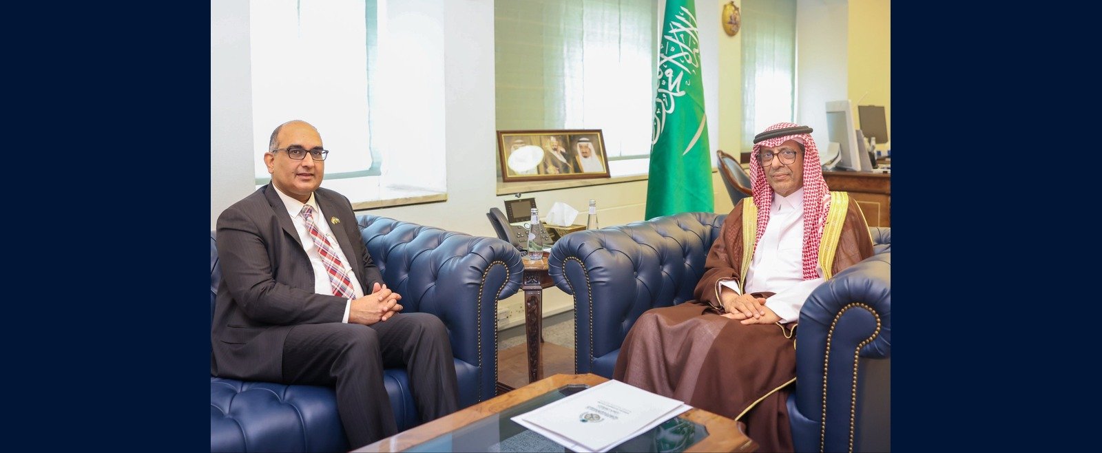 Ambassador Mr. Vipul met H.E. Dr. Abdulrahman Al-Rassi, Deputy Minister for International Multilateral Affairs at MoFA   date : Oct 12, 2026