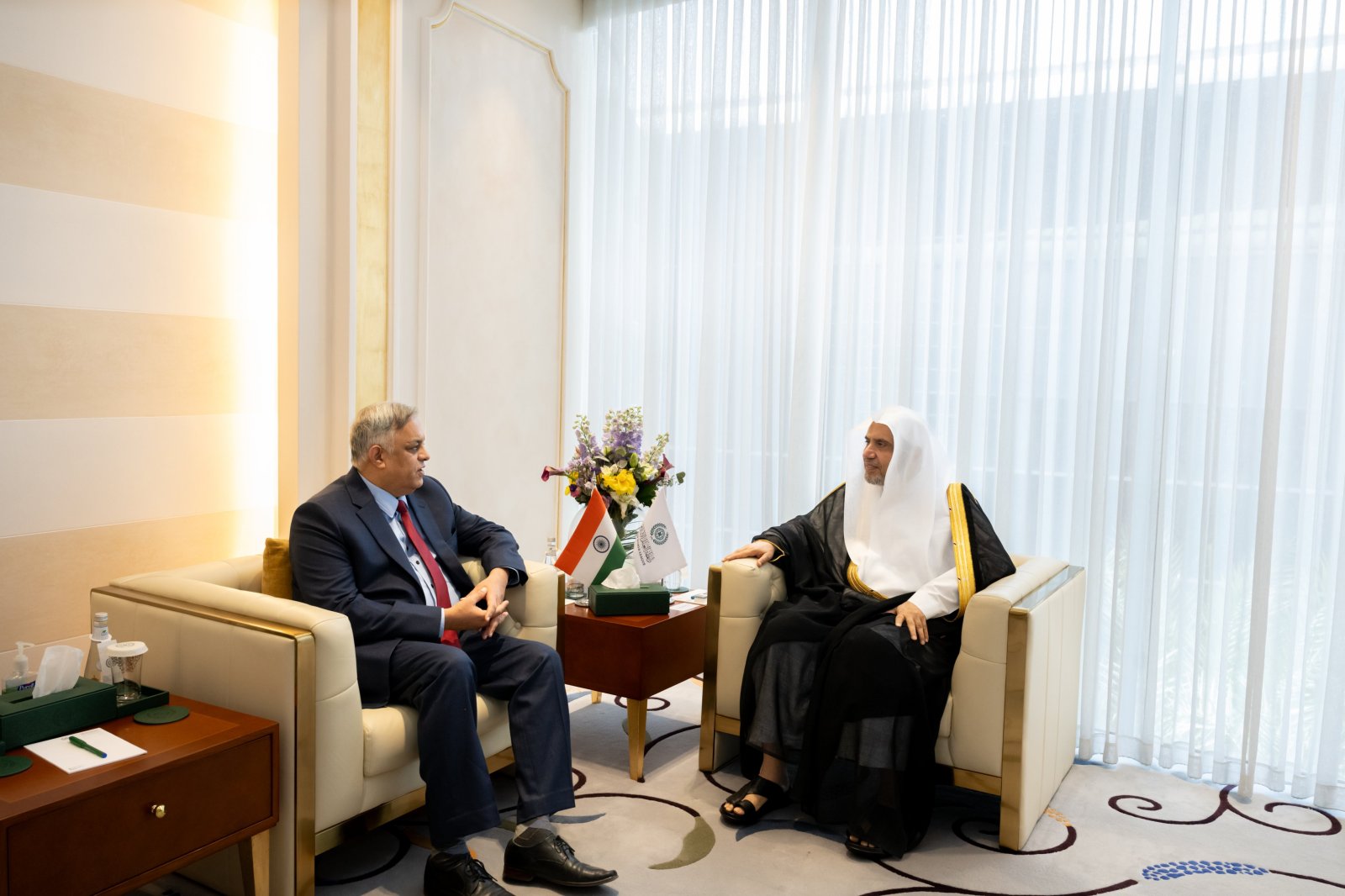 Ambassador Dr. Suhel Khan met H.E. Sheikh Dr. Mohammed Al-Issa, Secretary-General, Muslim World League.