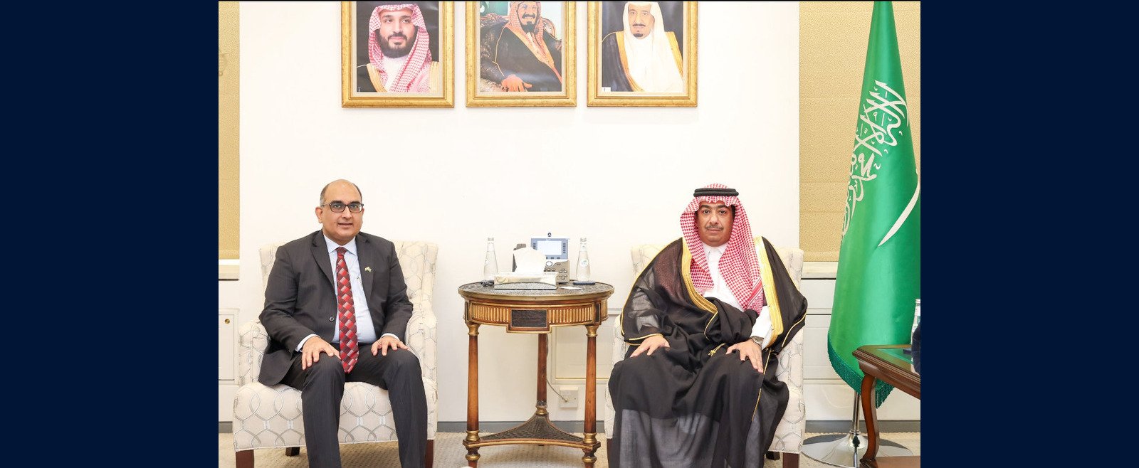 Ambassador Mr. Vipul met  H.E. Abdulmajeed Al-Smari, Deputy Minister for Protocol Affairs at MoFA.