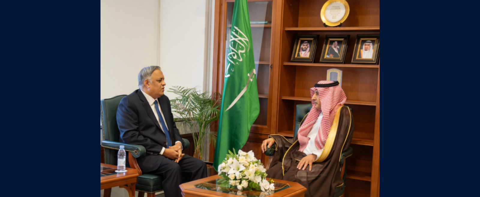 Ambassador Dr. Suhel Ajaz Khan met H.E. Dr. Saud Al Sati, Deputy Minister for Political Affairs, MOFA  June 15, 2026, Riyadh