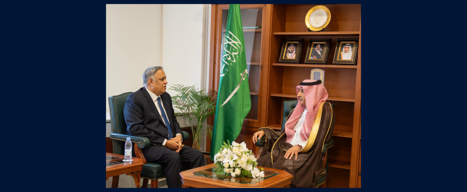 Ambassador Dr. Suhel Ajaz Khan met H.E. Dr. Saud Al Sati, Deputy Minister for Political Affairs, MOFA  June 15, 2026, Riyadh
