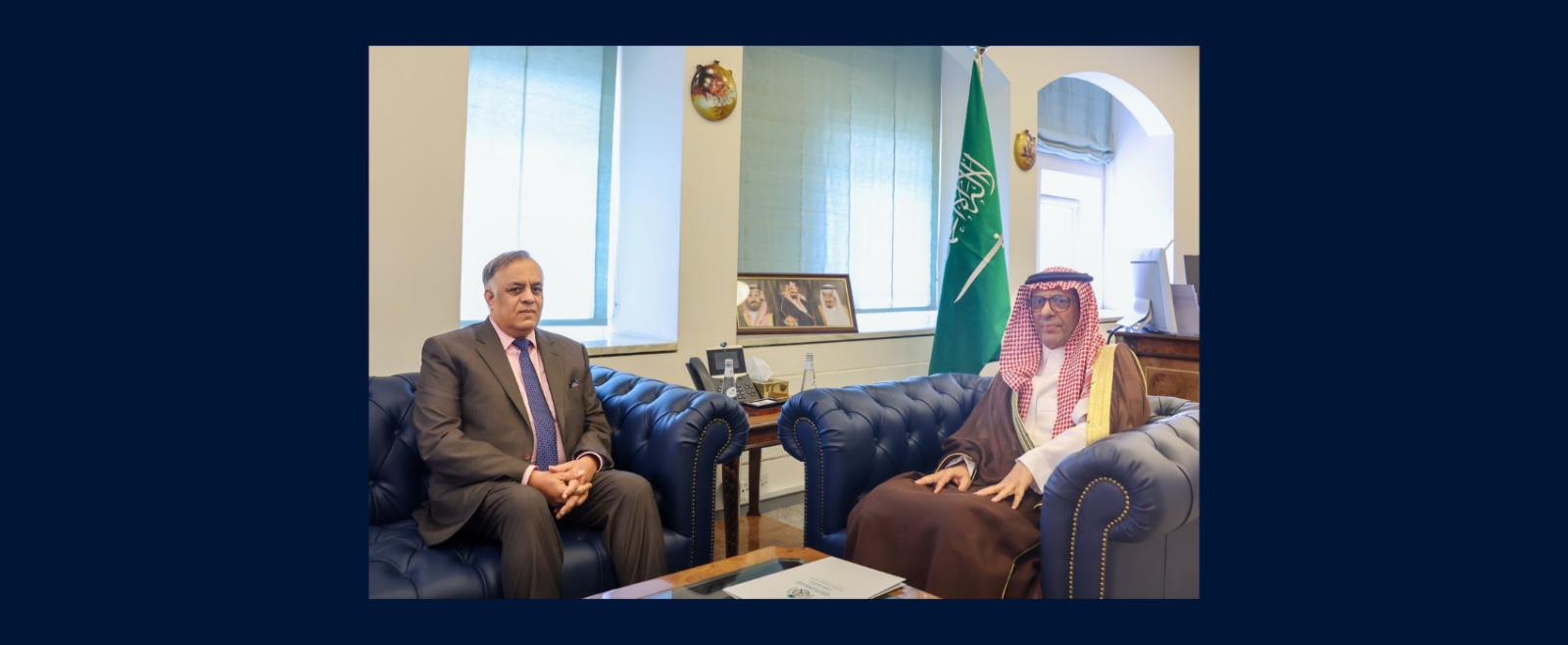 Ambassador Dr. Suhel Ajaz Khan met H.E. Dr. Abdulrahman Al-Rassi, Deputy Minister for International Multilateral Affairs.