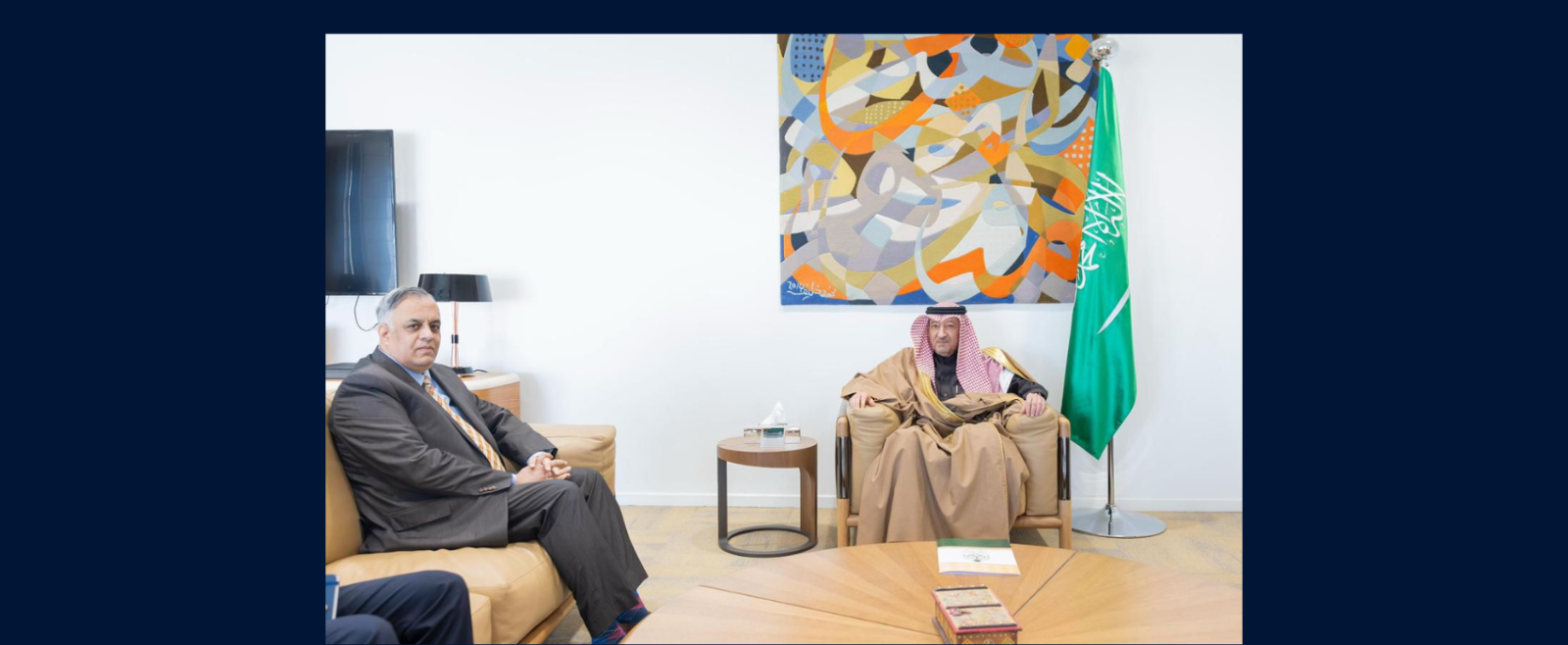 Ambassador Dr. Suhel Ajaz Khan met H.E. Waleed El Khereji, Vice Minister at the Ministry of Foreign Affairs of the Kingdom of Saudi Arabia.