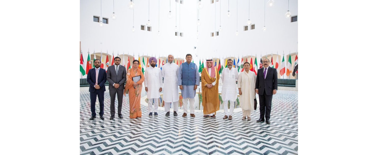 All-Party Parliamentary Delegation from India visited the Kingdom of Saudi Arabia.