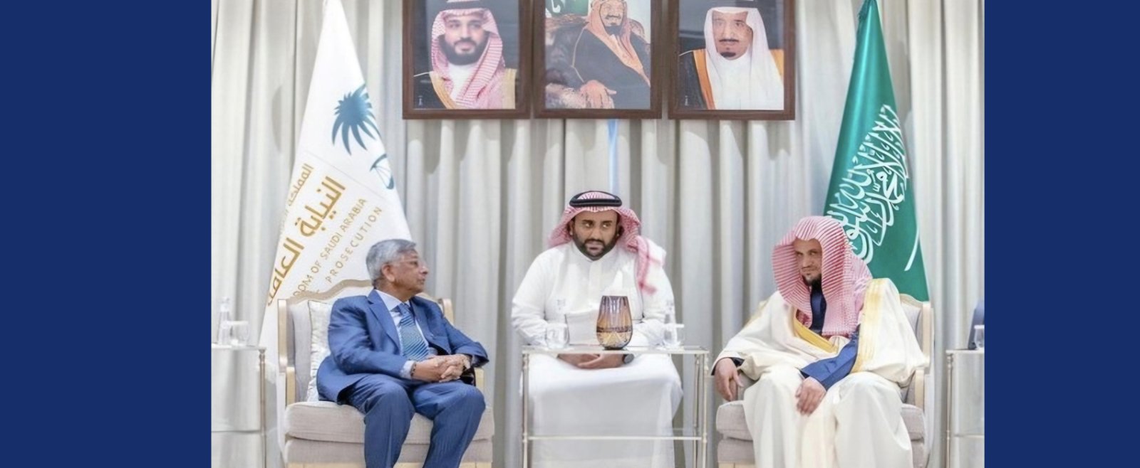 Attorney General of India Shri R. Venkataramani met Saudi Attorney General H.E. Sheikh Saud bin Abdullah Al-Mujib on 24 February 2025