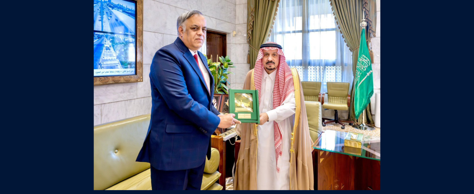 Ambassador Dr. Suhel Ajaz Khan met HRH Prince Faisal bin Bandar bin Abdulaziz Al Saud, Governor of Riyadh.