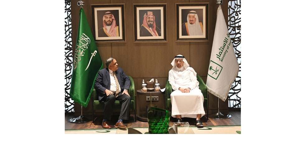 Ambassador Dr Suhel Khan met with Minister of Investment H.E. Eng. Khalid Al-Falih on 23 August 2023.