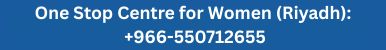 One Stop Centre for Women (Riyadh)